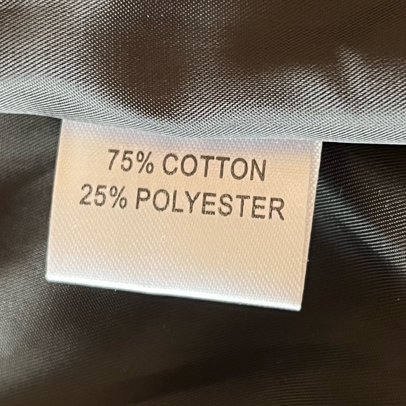 Faux Leather double breasted fitted blazer jacket, size XS/S, NWOT - Picture 13 of 16